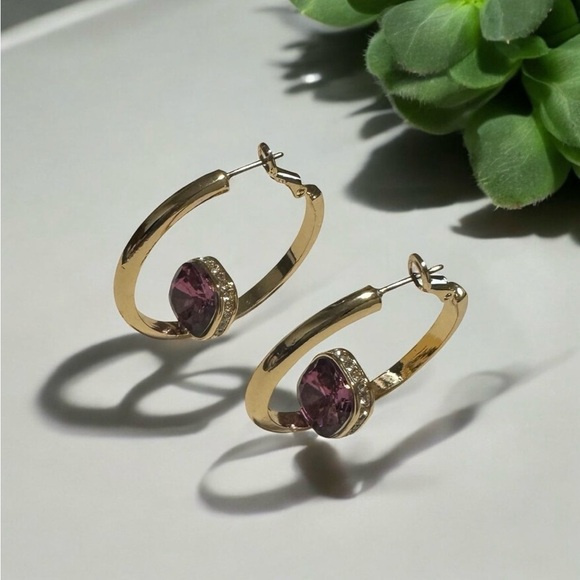 🆕Anne Klein Hoop Earrings - Picture 4 of 11